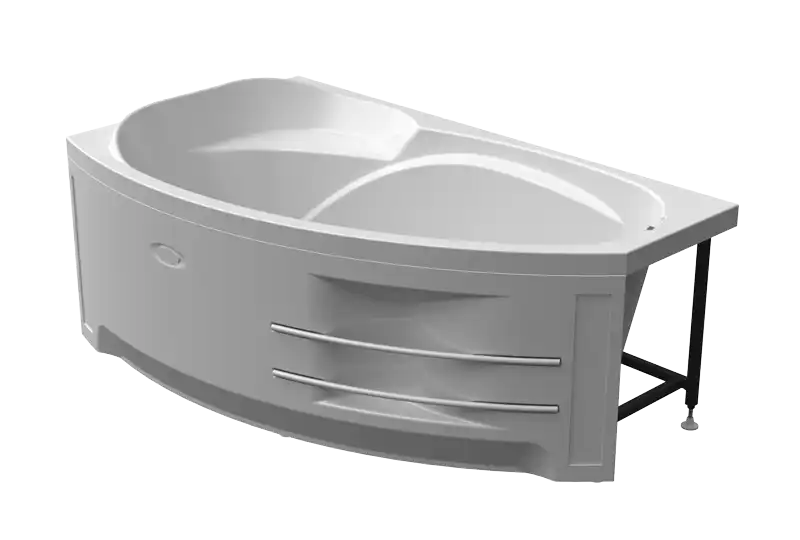 Фронтальная панель Radomir София 169х99 с полотенцедержателем левая фото 1