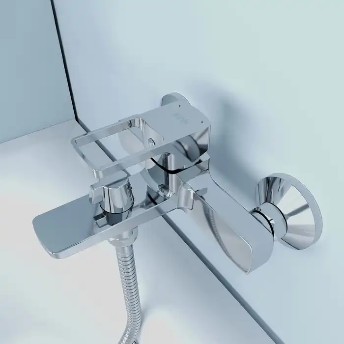 Смеситель для ванны IDDIS Bild BILSB00i02WA  цвет, Глянцевый хром фото 3