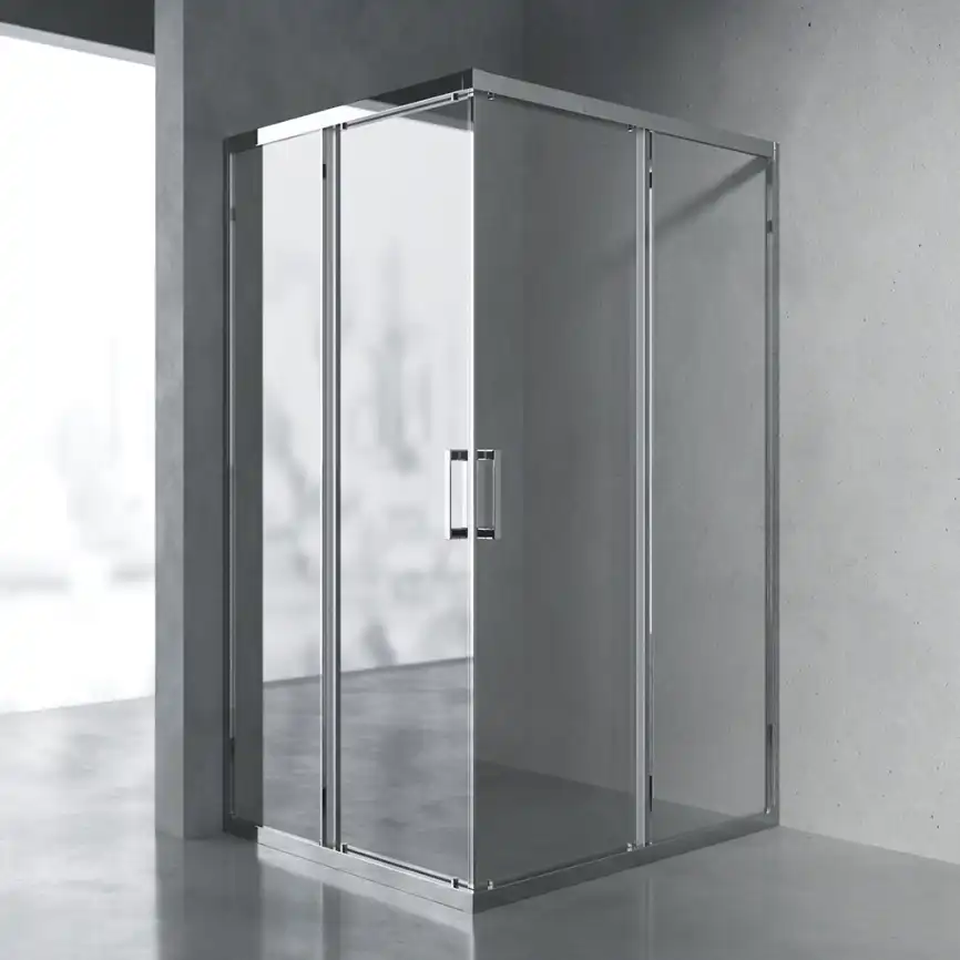 Душевой уголок AVS Куб 120x90 пофиль хром, стекло прозрачное, 803-0020-195-1290-CR-T фото 1