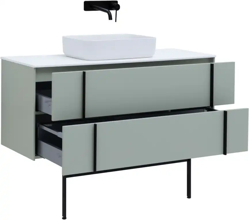 Тумба под раковину Allen Brau Reality 120 1.32008.PWM папирус матовый фото 8