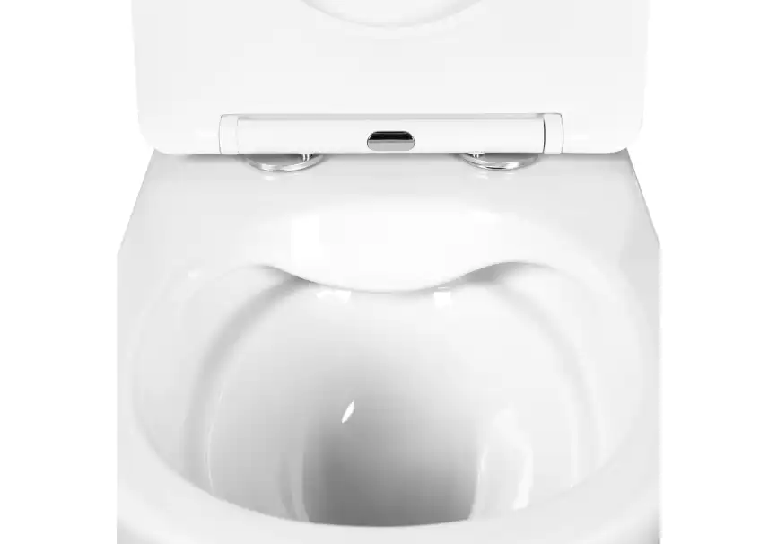 Унитаз с инсталляцией SET AQUATEK ВЕГА-1905-016 KK-1 с сиденьем микролифт и клавишей смыва Хром фото 9