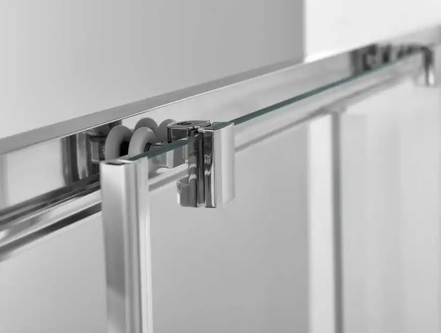 Душевой уголок Vincea Alpha 150х90 VSR-3AL9015CL, дверь раздвижная, профиль хром, стекло прозрачное фото 2