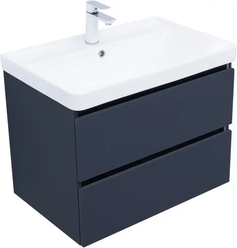 Тумба под раковину Aquanet Вега 2.0 70 маренго, подвесная, 337948 фото 5