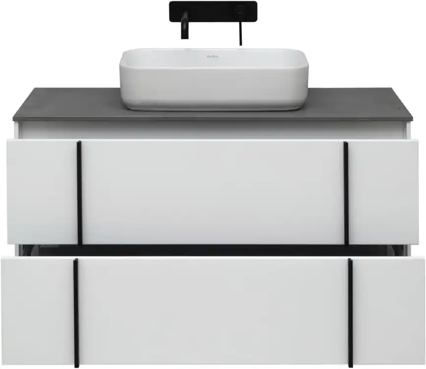 Тумба под раковину Allen Brau Reality 100 1.32007.WM белый матовый фото 23