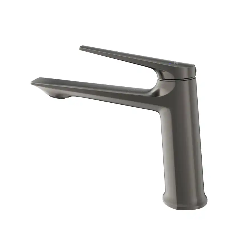 Смеситель для раковины Cezares LINER-LS-GM-W0, Оружейная сталь фото 2