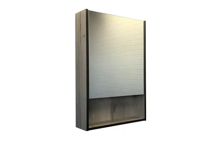 Зеркало-шкаф Comforty Вена 55 Дуб дымчатый, 00-00009271 фото 1