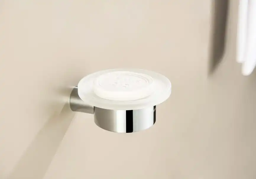 Мыльница для ванной Aquatek Лира AQ4403CR, Хром фото 3