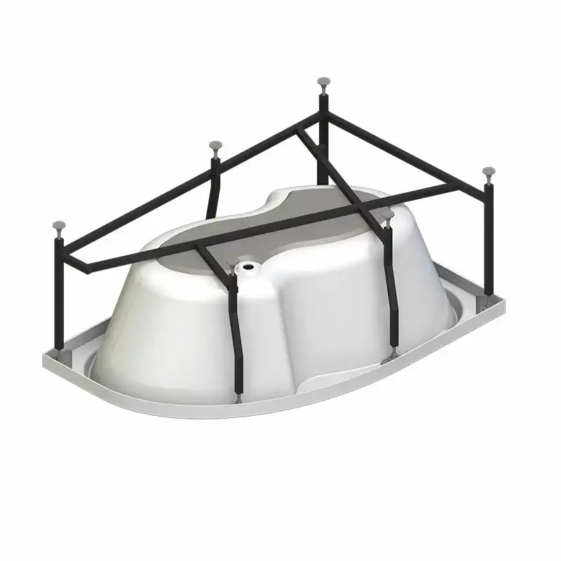 Акриловая ванна Radomir Ирма 170х110 левая (2-01-0-1-1-217), на каркасе, белая фото 7