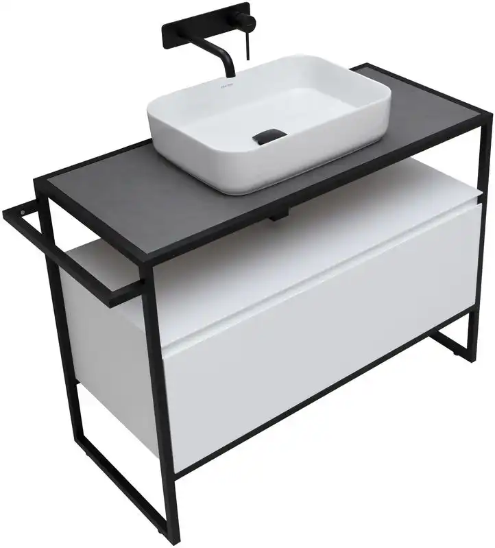 Тумба под раковину Allen Brau Priority 100 1.31003.WM белый матовый фото 11