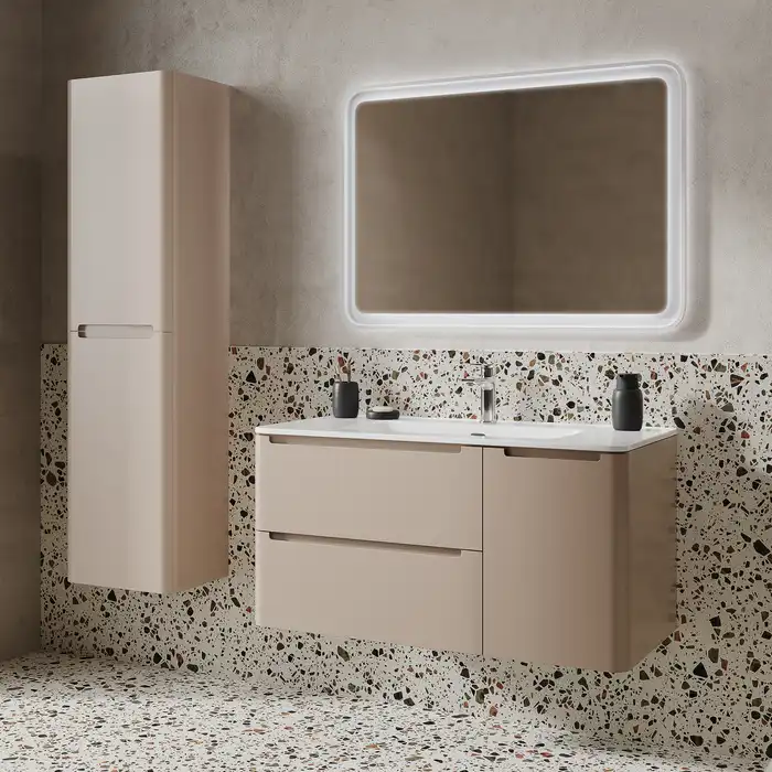 Шкаф пенал IDDIS Edifice 40 EDI40C0i97 подвесной, Капучино фото 5