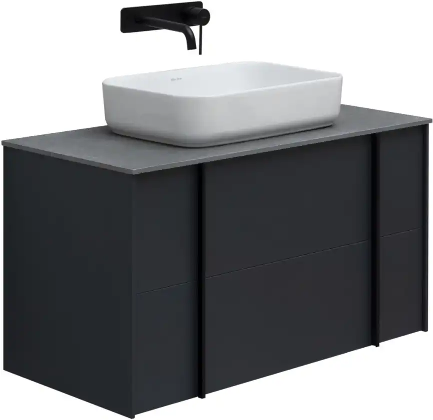 Тумба под раковину Allen Brau Reality 90 1.32006.AM антрацит матовый фото 13