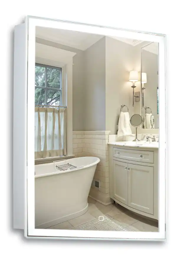 Зеркало-шкаф AZARIO Киото 50 (535х750) c подсветкой и диммером (LED-00002357) фото 1