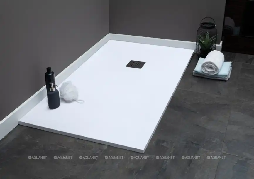 Душевой поддон Aquanet Pleasure 140х90 из искусственного камня 256306 Белый фото 1