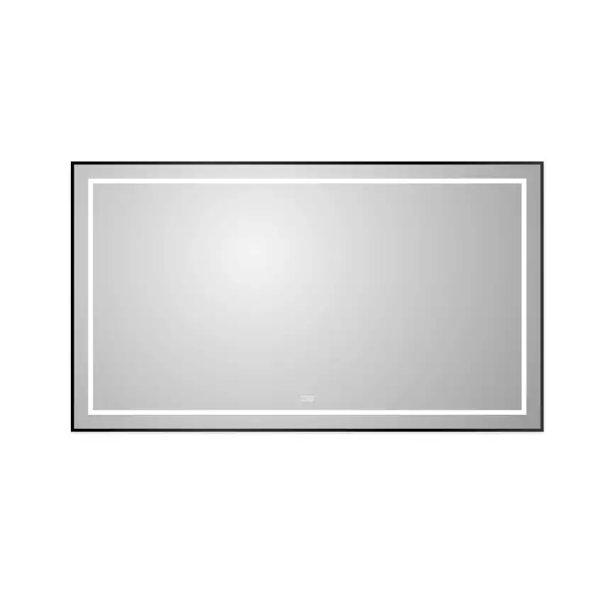 Зеркало BelBagno SPC-KRAFT-1400-800-LED-TCH-WARM-NERO фото 1