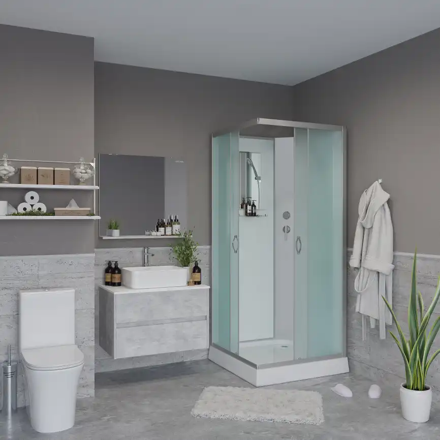 Душевая кабина Niagara Classic 90х90х200 NG-1101-14BK низкий поддон, без гидромассажа, 11011423BK фото 2