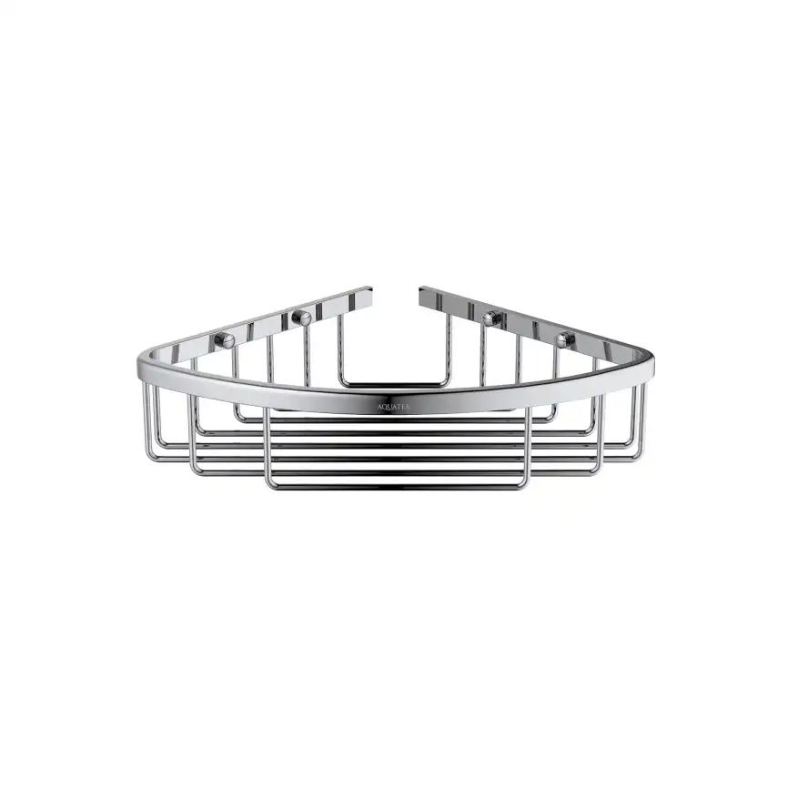 Полка для душа угловая Aquatek AQ4906CR, Хром фото 1