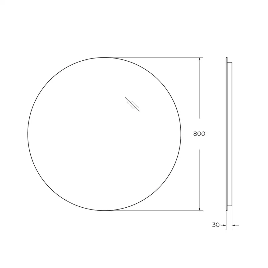 Зеркало BelBagno SPC-INT-800-LED фото 8