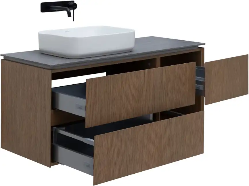 Тумба под раковину Allen Brau Infinity 120 1.21005.NO L дуб фото 7