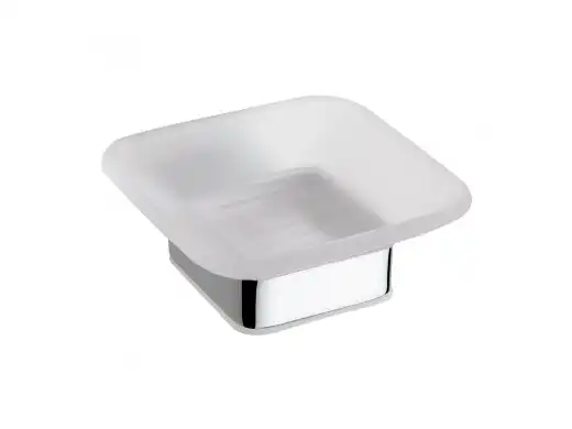 Мыльница стеклянная 10,7 см BEMETA VIA хром 135008022 фото 1