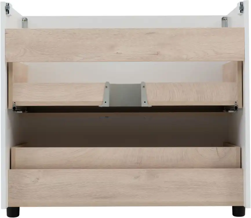 Тумба под раковину Aquanet Ирис New 90 напольная, белый глянец, напольная, 336309 фото 11