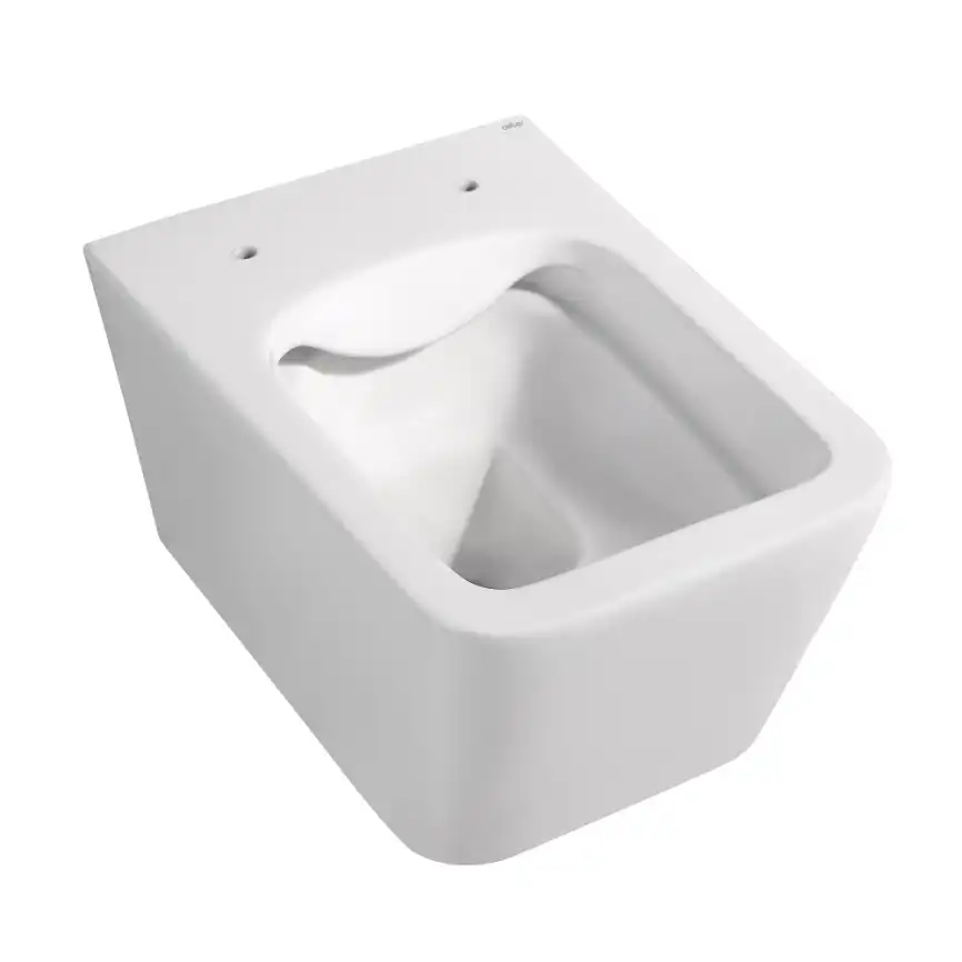 Подвесной унитаз ABBER Rechteck AC1201MW белый матовый, безободковый, с сиденьем микролифт фото 7