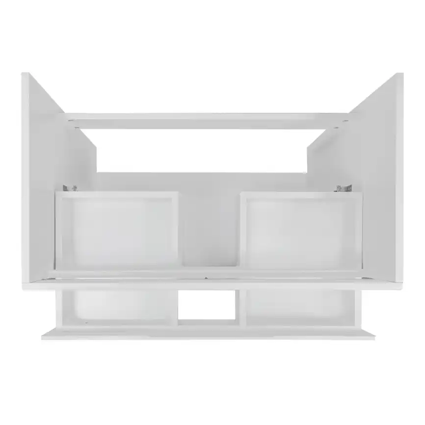 Тумба с раковиной Azario Эстима 80 CS00094636, напольная, Белая глянцевая фото 5