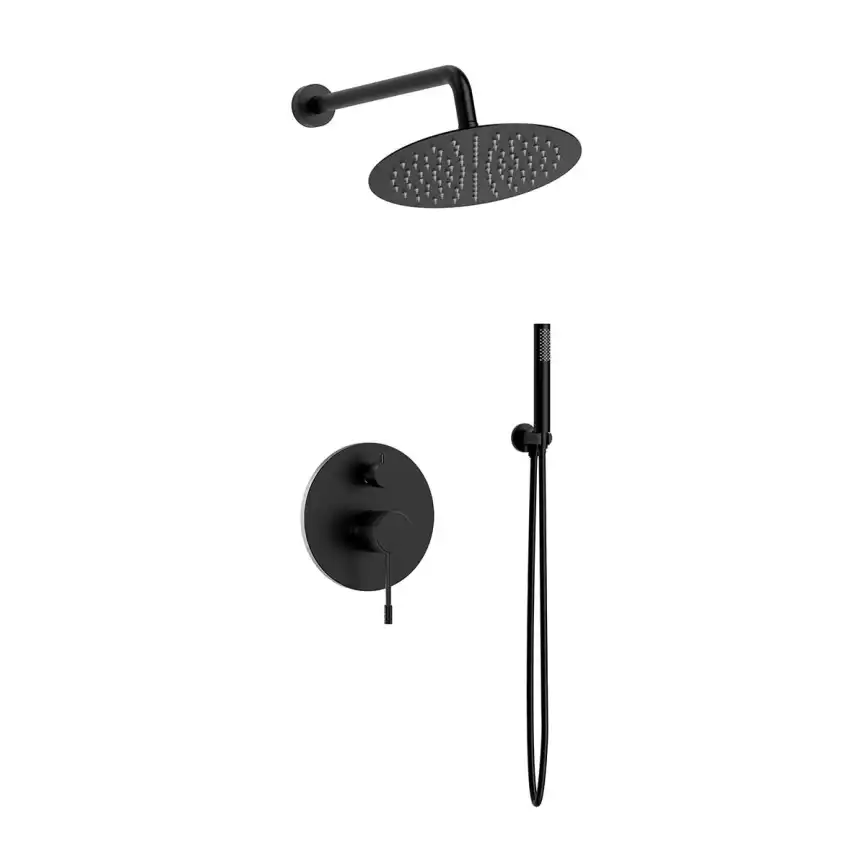 Душевая система  Vincea Desire VSFW-1D1MB VSFW-1D1MB встраиваемая, черный матовый фото 3