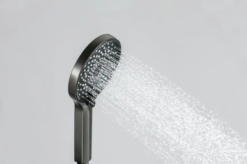 Душевая лейка Aquatek Лугано AQ2201BGM, Оружейная сталь фото 6