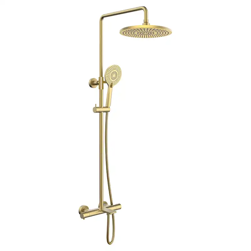 Душевая система AVS Elegant 811-421-BG, брашированное золото фото 2