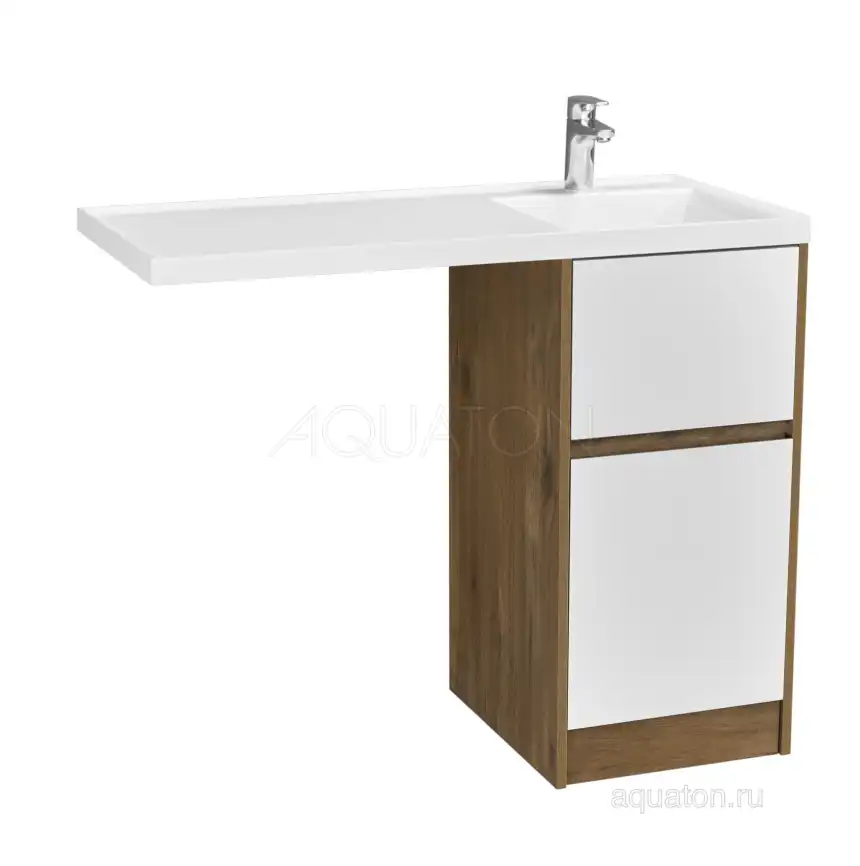 Фасад для тумбы Aquaton Лондри 40 Белый 1A274901LH010 фото 1