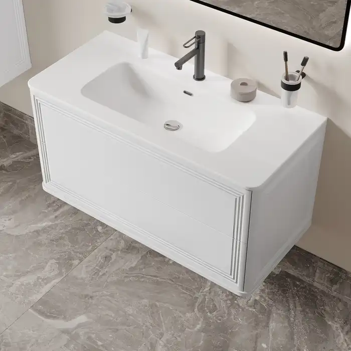 Тумба с раковиной IDDIS Oxford Neo 100, подвесная, Белая, OXN10W0i95K фото 16