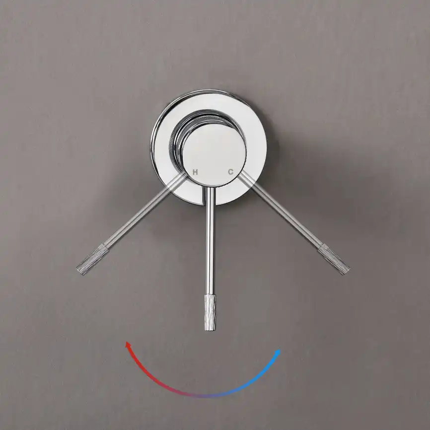 Смеситель для раковины Vincea Desire VBFW-1D1CH встраиваемый однорычажный, хром фото 3