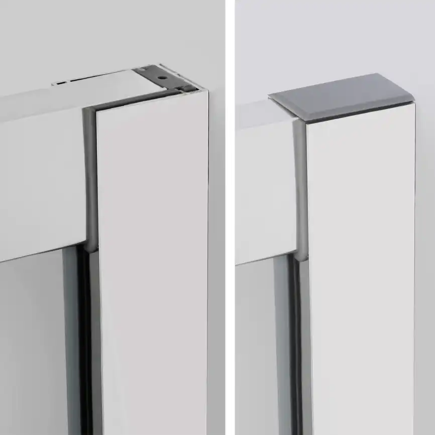 Душевой уголок WasserKRAFT Lippe 45S 120х90 45S07 профиль Хром стекло Прозрачное фото 8