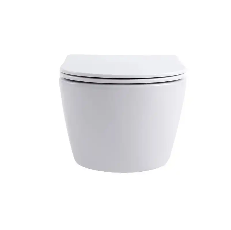 Унитаз с инсталляцией SET AQUATEK ЕВРОПА cmp013 с сиденьем микролифт и Белой клавишей смыва фото 9