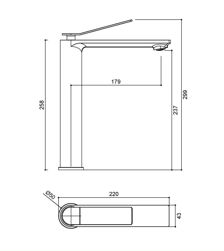 Смеситель для раковины Vincea Verse VBF-2VE2MW однорычажный, белый матовый фото 3