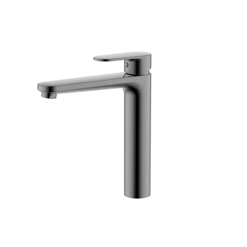 Смеситель для раковины Aquatek Ника AQ1804BGM, Оружейная сталь фото 1