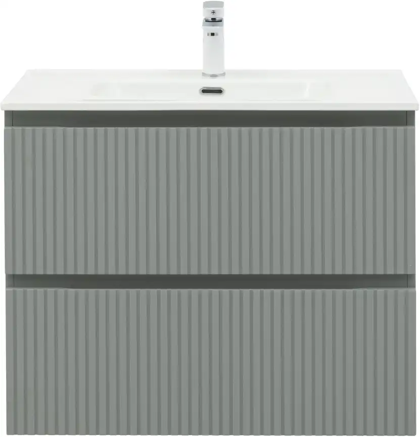 Тумба под раковину Aquanet Джейн (Flat) 80 мисти грин 335434 фото 8