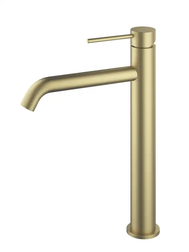 Смеситель для раковины Vincea City VBF-2C2BG однорычажный, брашированное золото фото 2