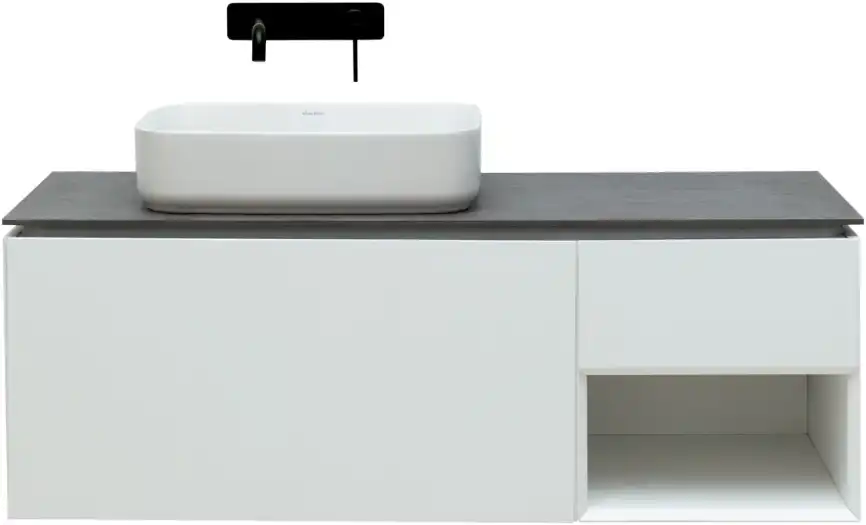 Тумба под раковину Allen Brau Infinity 120 1.21006.WM L белый матовый фото 6