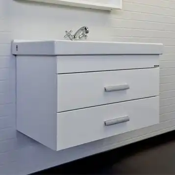 Тумба с умывальником Comforty Никосия 80П Белый, 00-00011163 фото 1