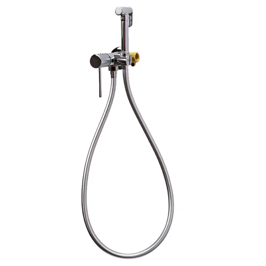 Гигиенический душ со смесителем AVS SEEME 811-331-CR, хром фото 3