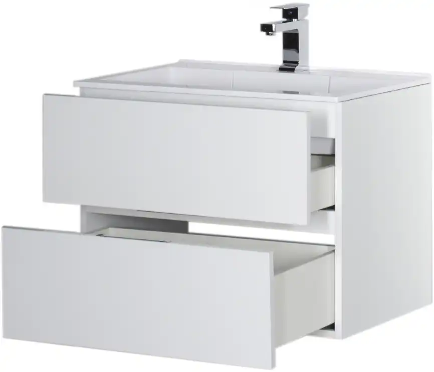 Тумба под раковину Aquanet Алвита 70 белый 184302 фото 8