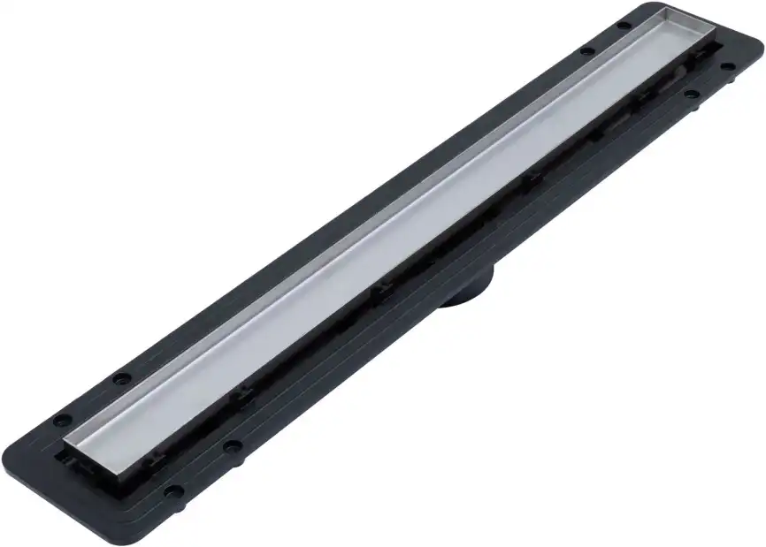 Душевой лоток Allen Brau Infinity 9.50004.SS 650 мм с решеткой под плитку, Хром матовый фото 3