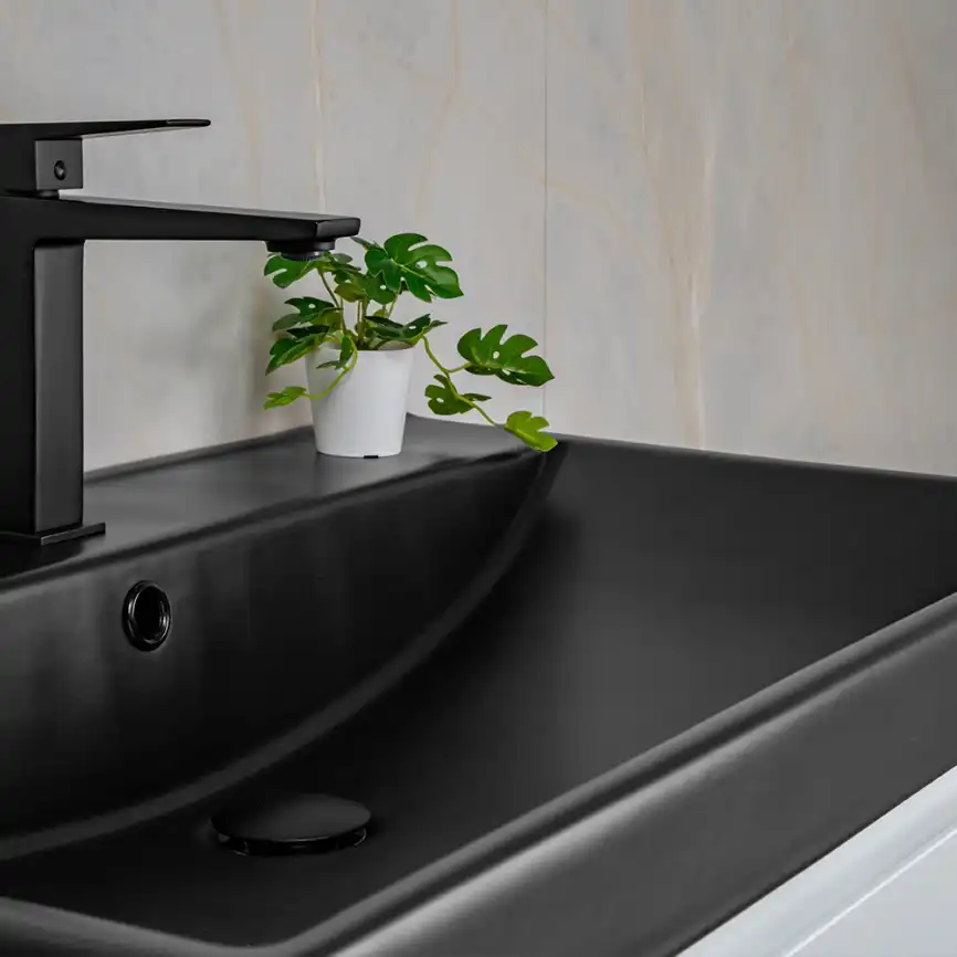 Тумба с раковиной AVS Гармония 80 белая, N821-07-800WG-02-810BM фото 9