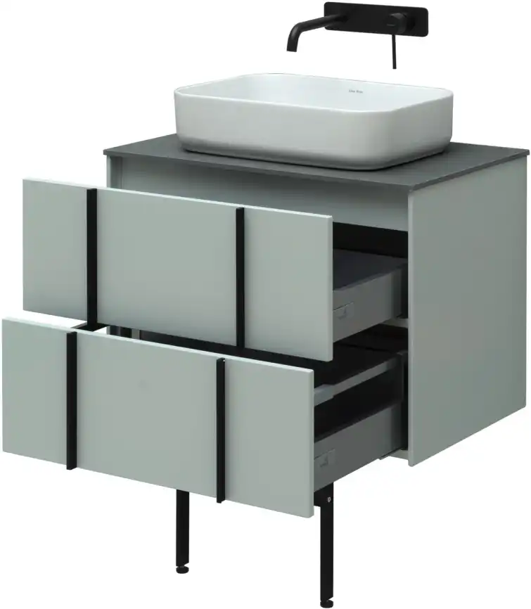 Тумба под раковину Allen Brau Reality 70 1.32004.PWM папирус матовый фото 10