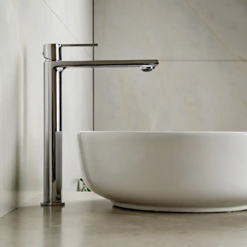Смесители для раковины AVS Elegant 811-401-CR высокий, хром фото 7