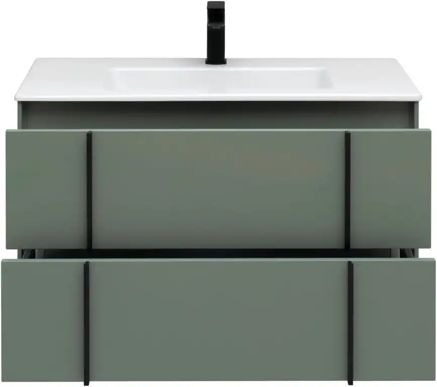 Тумба под раковину Allen Brau Reality 90 1.32006.CGM олива матовый фото 6