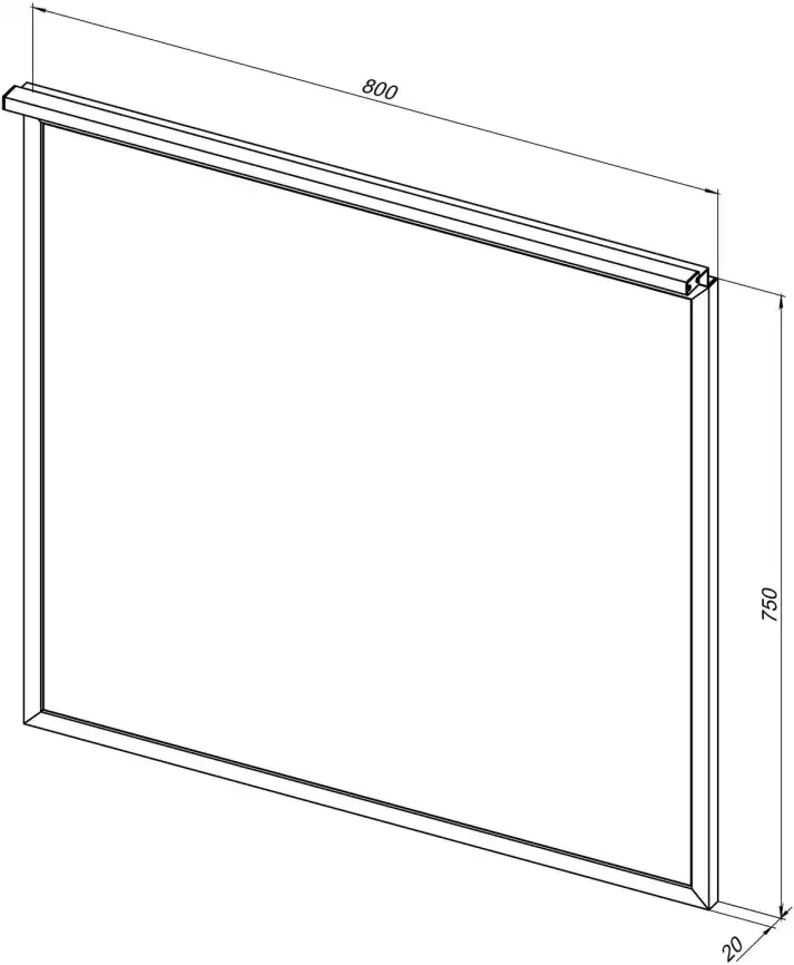 Зеркало Allen Brau Priority 80х75 1.31015.03 с подстветкой, сенсорный выключатель, Латунь фото 2