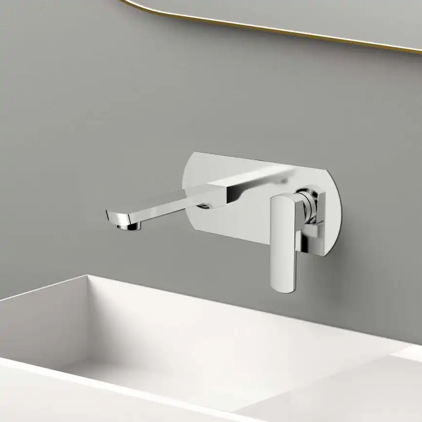 Смеситель для раковины Vincea Next VBFW-1N1CH встраиваемый однорычажный, хром фото 1