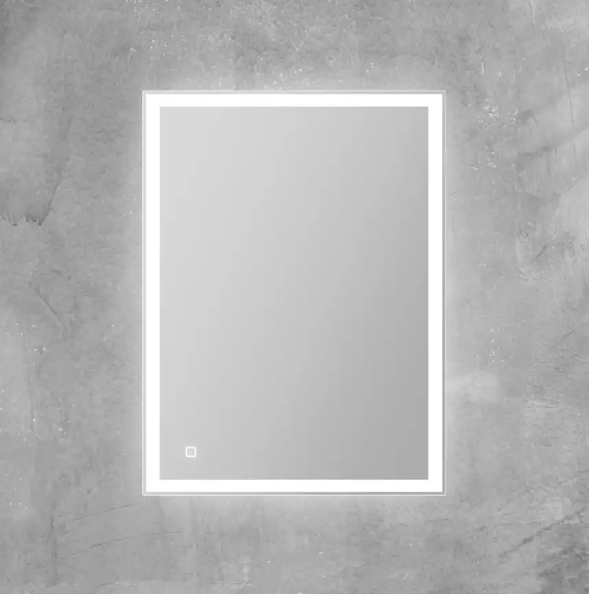 Зеркало BelBagno SPC-GRT 60х80 SPC-GRT-600-800-LED-TCH с подстветкой, сенсорный выключатель фото 3